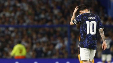 С гол и сълзи на очи: Лионел Меси си взе сбогом в последния мач пред родна публика