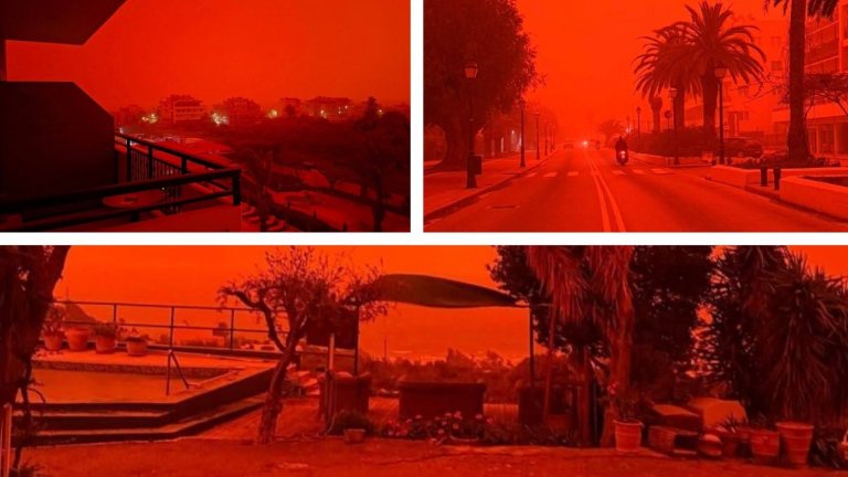 Бурята "Ерминио" заля Гърция, взе жертва и засипа Крит с пясък от Сахара (видео)