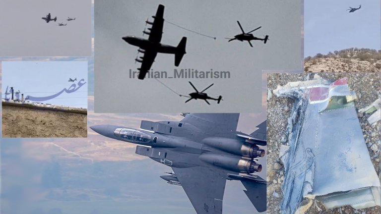 САЩ пратиха хеликоптери, за да спасят пилота на сваления си в Иран изтребител (видео)