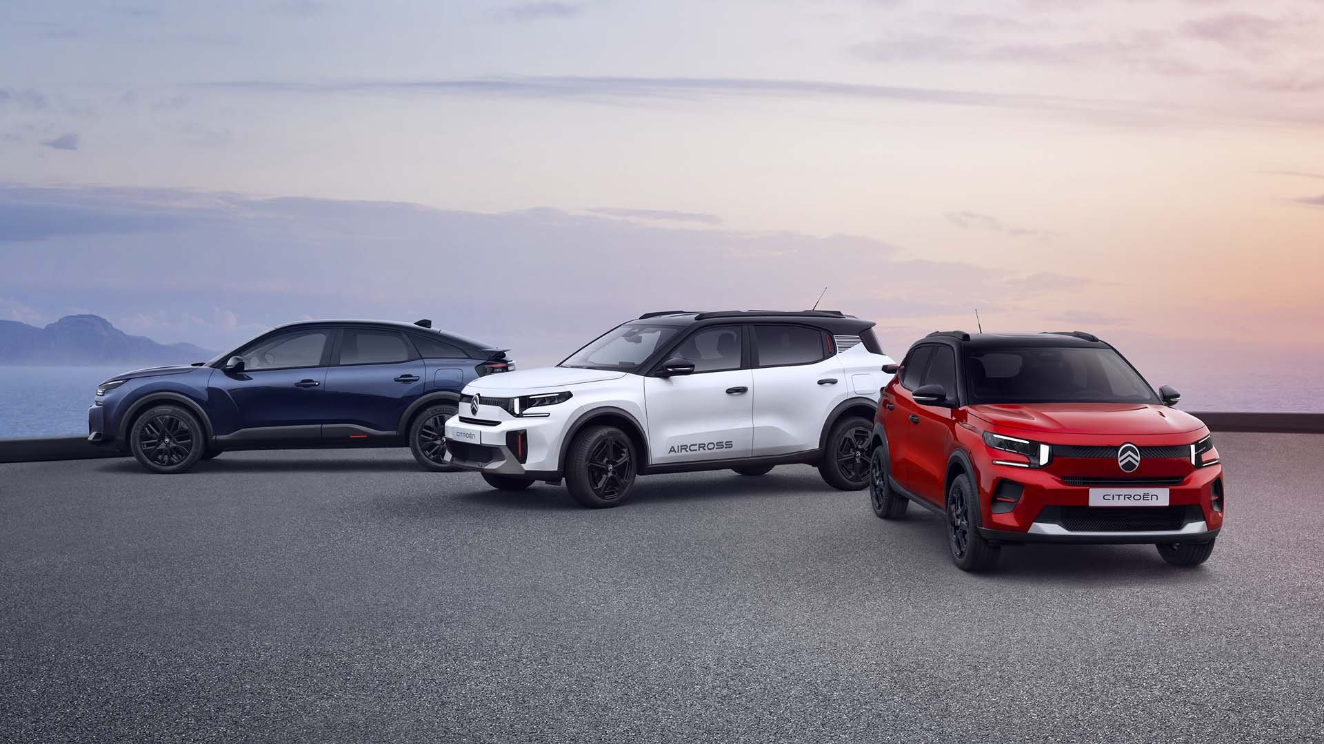 Citroen C4, Citroen C3 Aircross и Citroen C3 Collection 