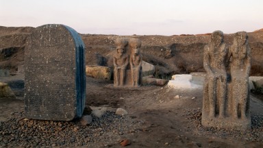 Откриха мистериозна структура под пясъците на Египет