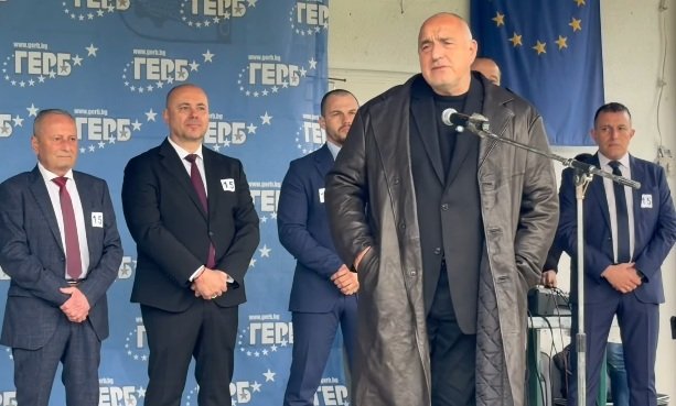 Бойко Борисов в село Руйно, Силистренско