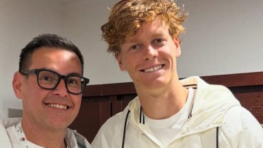 Двама големи: Селекционерът Бленджини се срещна с Яник Синер