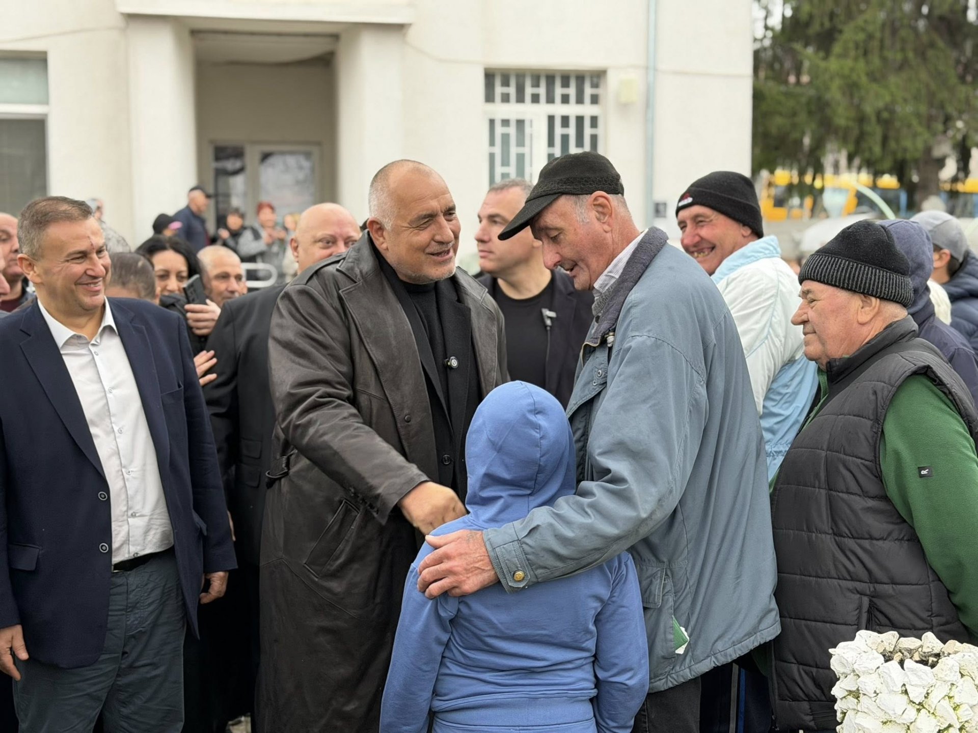 Бойко Борисов в Алфатар, Силистренско