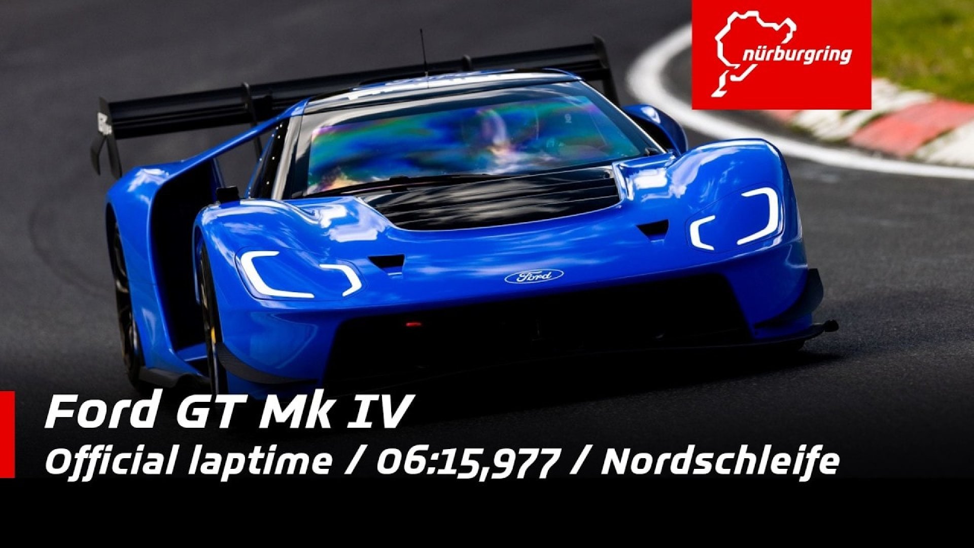 Ford GT Mk IV стана най-бързият бензинов автомобил на "Зеления ад"