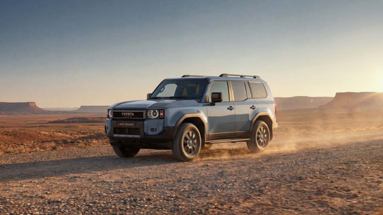 Toyota Land Cruiser 250 се завръща към емблематичните кръгли фарове