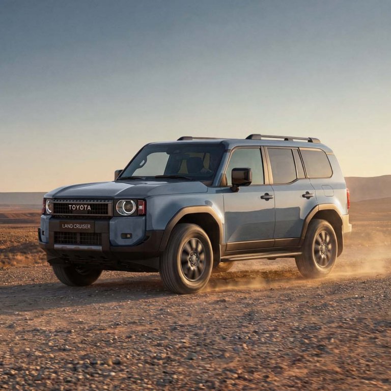 Toyota Land Cruiser 250 се завръща към емблематичните кръгли фарове