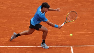 Карлос Алкарас експресно пречупи аржентинец в Монте Карло