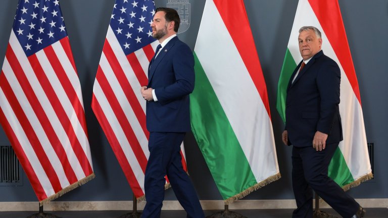 Ванс от Будапеща: Брюкселските бюрократи мразят Орбан (снимки)