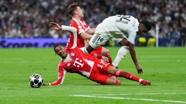 Байерн превзе Мадрид, но сблъсъкът на гиганти все пак ще се реши в реванша