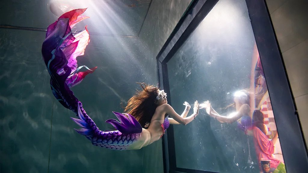 DiveCube превърна тайванския „Град на културата“ в място за поклонение на русалки