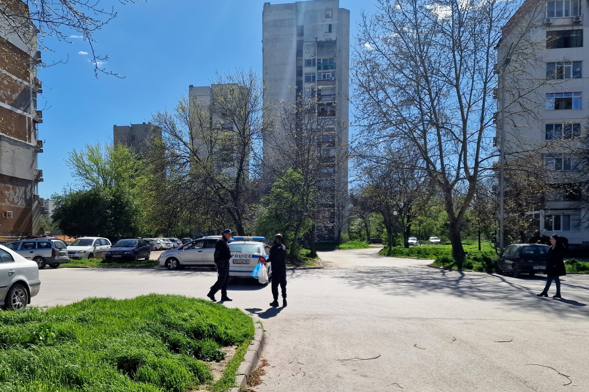 Отцепен район в жк Тракия