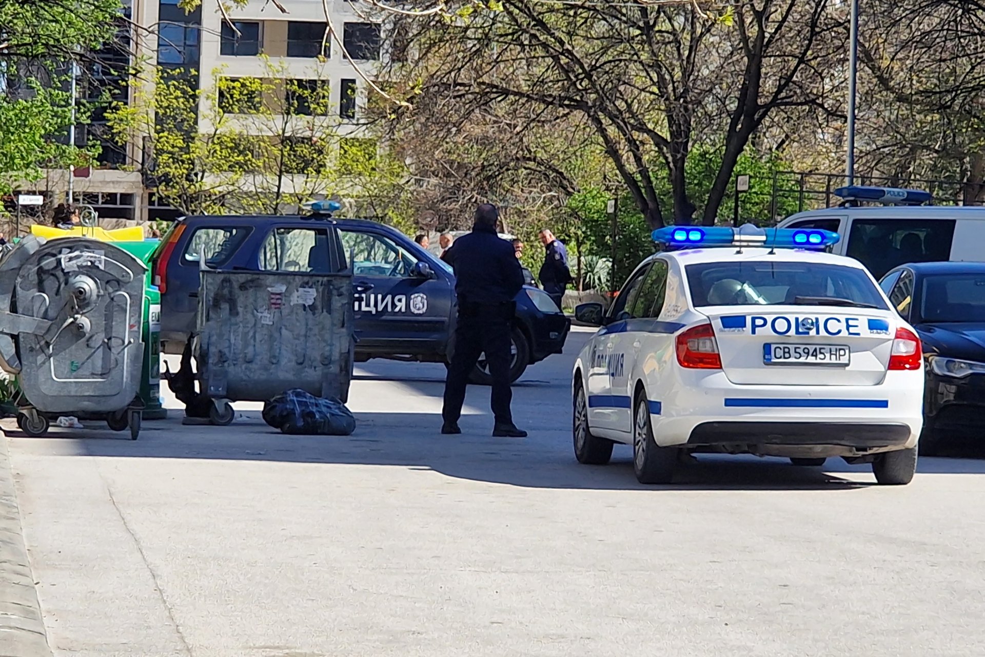 Разследващи екипи в Пловдив