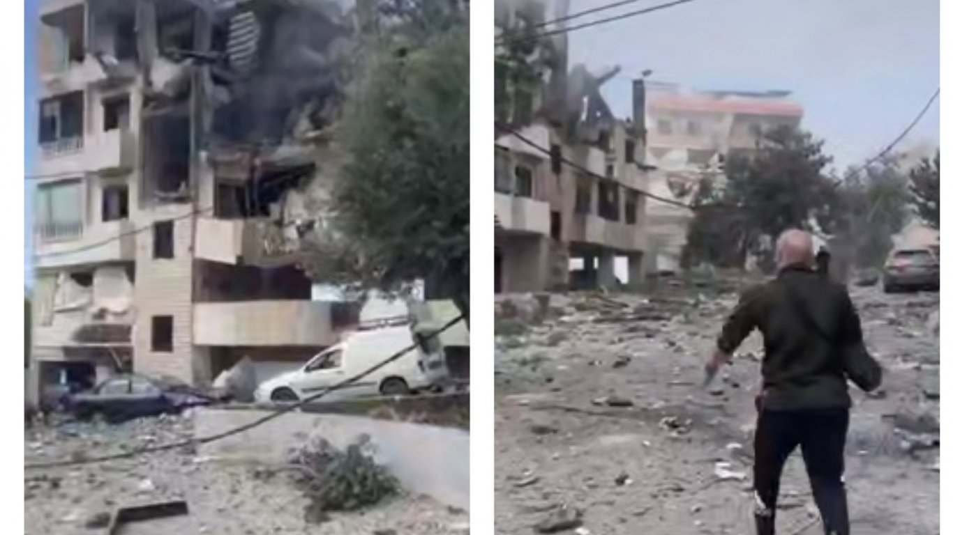 След въздушните удари в Бейрут