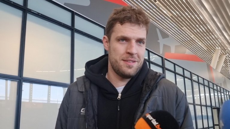 Везенков в София: Ще се насладя много на мача, но важна е победата