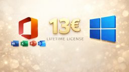 Оригинален Windows 11 и Office на цена от 13€