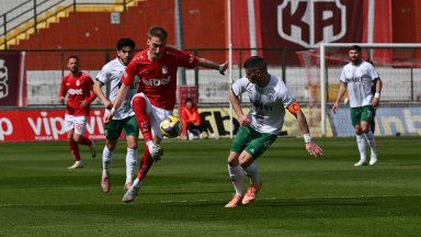 ЦСКА 1948 се върна към победите срещу десетима от "Ботев" (Враца)