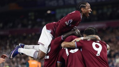 Уест Хем напусна зоната на изпадащите с разгром, а там вече е Тотнъм