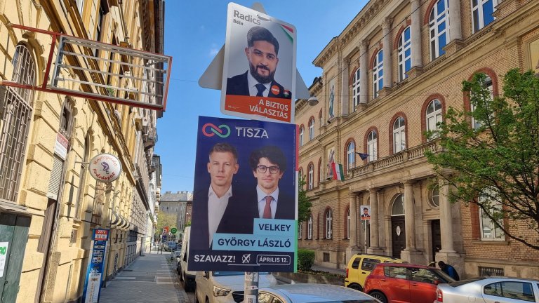 Опозиционната партия ТИСА води пред ФИДЕС на Орбан преди изборите в Унгария