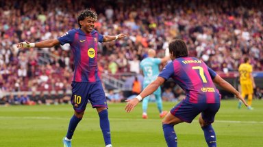 Барса прие с отворени обятия подаръка от Реал и вече може да се смята за шампион