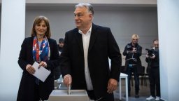 Орбан гласува и заяви: Тук съм, за да спечеля