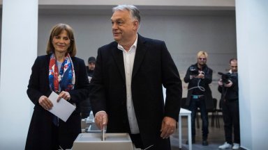 Орбан гласува и заяви: Тук съм, за да спечеля