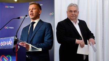 Първи прогнозни резултати в Унгария: Петер Мадяр сваля от власт Виктор Орбан