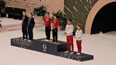 Два бронзови медала за българите на Европейското първенство по скокове на батут