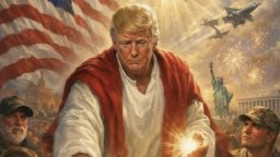 AI снимка на Тръмп като Исус Христос разгневи и собствените му привърженици
