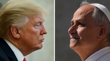 Тръмп влиза в конфликт с католическата църква