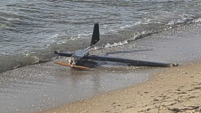 Дрон изплува и на брега на Южния плаж в Несебър