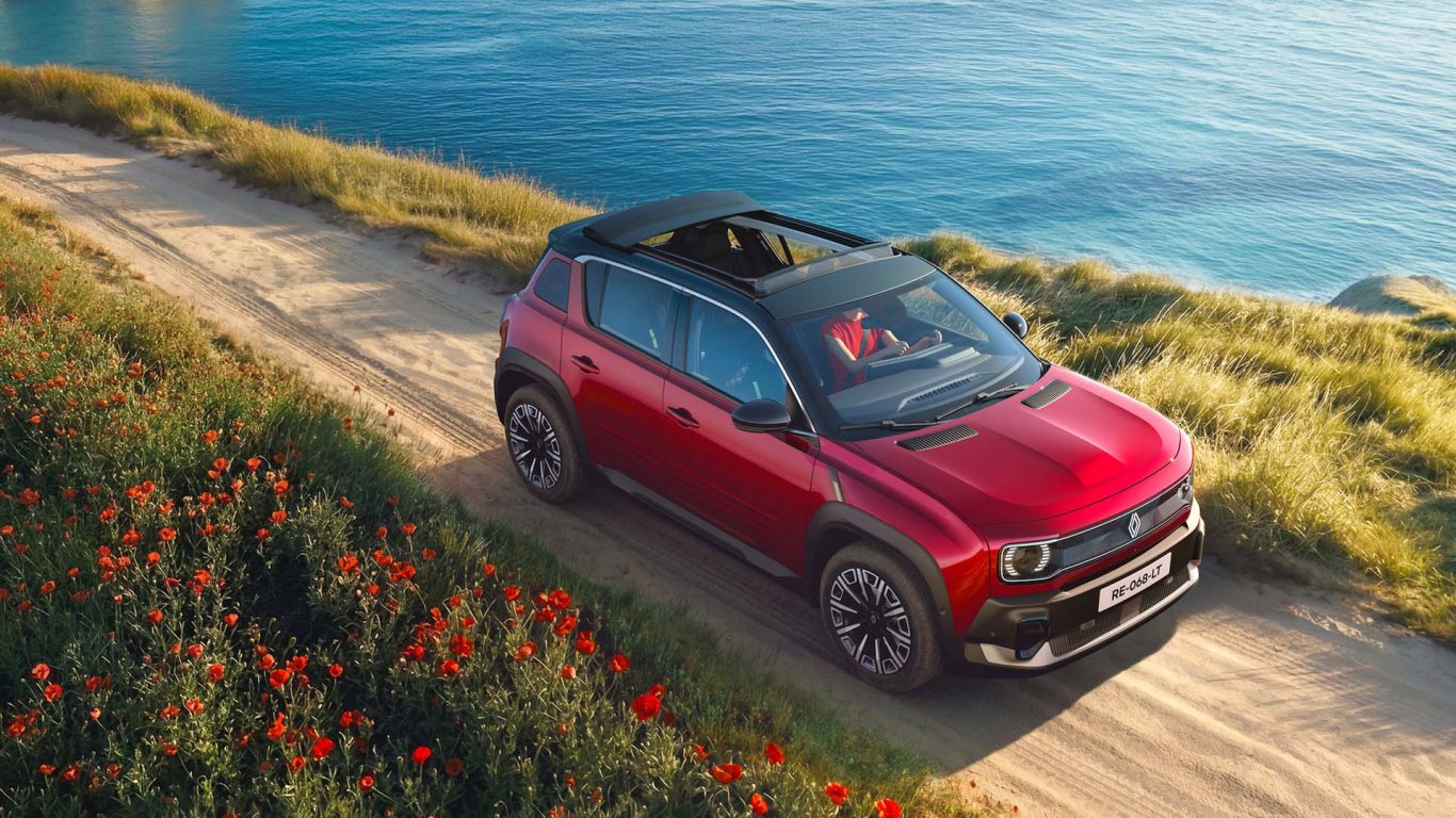 Renault 4 получи електрически сгъваем текстилен покрив