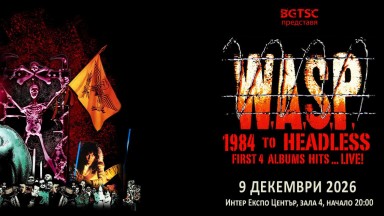 W.A.S.P. със специален концерт на 9 декември в София