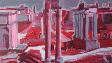 Живка Маринова представя изложбата си "Рим"