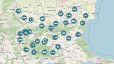 Публикуваха интерактивна карта със секциите в страната и чужбина
