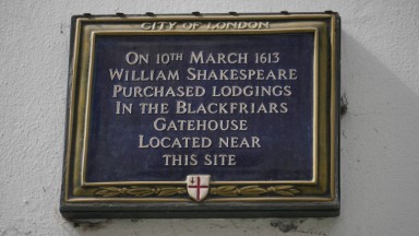 Новооткрита карта от XVII век хвърля светлина върху живота на Уилям Шекспир в Лондон