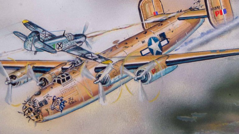 Нова книга разказва за въздушните битки над България през Втората световна война