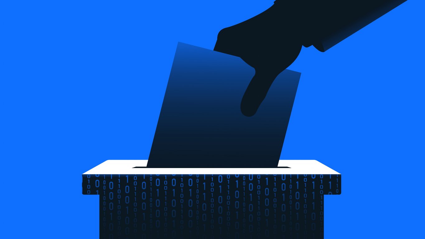 Разпространени неофициални данни за хода на гласуването в онлайн платформа