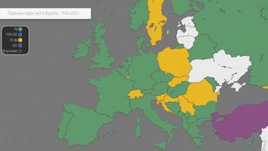 ПБ е първа сила и в чужбина, ПП-ДБ спечели в САЩ, а ДПС - в Турция