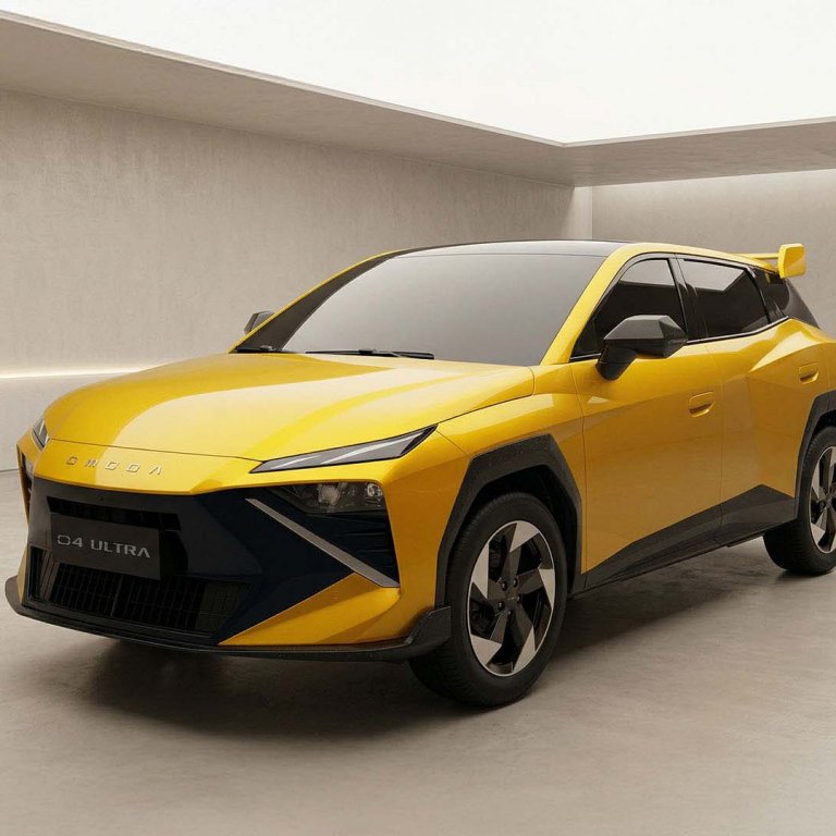 Omoda 4 Ultra дебютира в Пекин в ярък жълт цвят