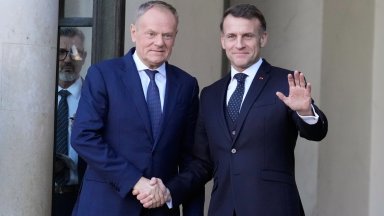 Макрон е обсъдил с Туск съвместни ядрени учения