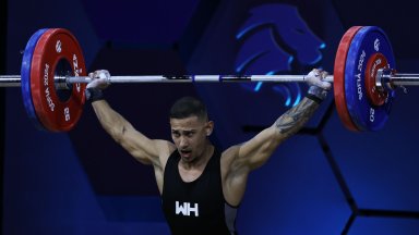 Диан Пампорджиев е седми в Европа в категория до 71 килограма в щангите