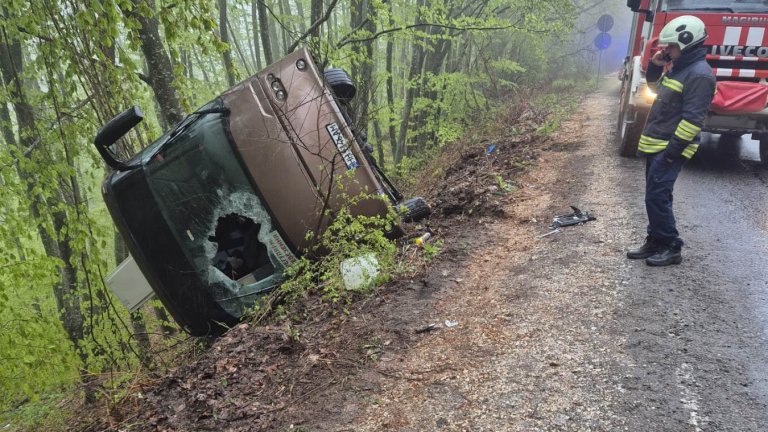 Жертви и ранени, след като украински автобус помете десетки край Малко Търново