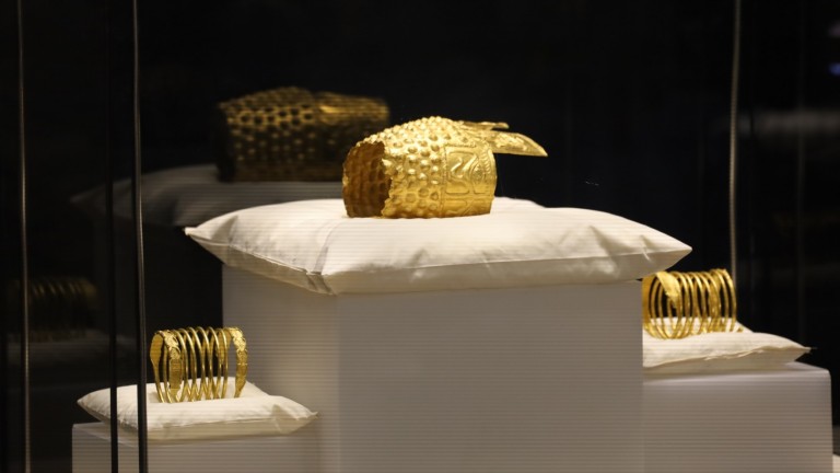 Намереното румънско златно съкровище бе върнато в родината си