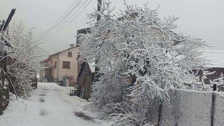 Април се върна към зимата: Селища и проходи в планините осъмнаха в бяла премяна (снимки)