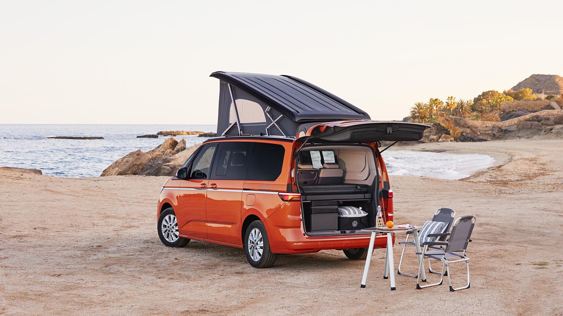 Компактния кемпер Volkswagen 
California