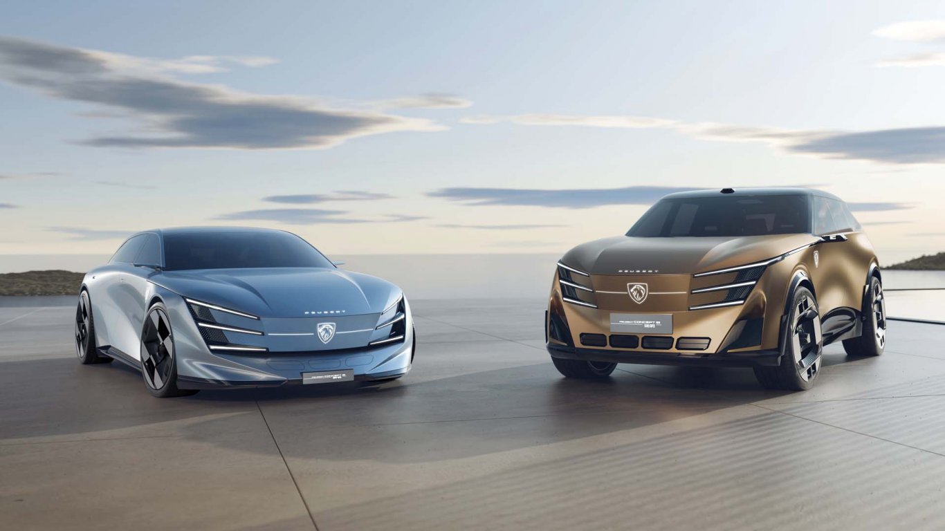Peugeot представя бъдещите си модели на изложението в Пекин