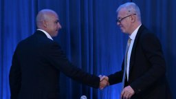 "Левски" представи новия собственик Атанас Бостанджиев. Първата задача - нов стадион до 3 г.