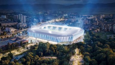 "Левски" показа и проекта за новия 24-хиляден стадион, който ще струва около 120 млн. евро