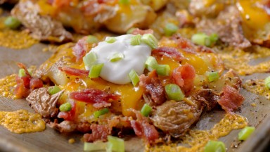 Смачкани картофи по мексикански